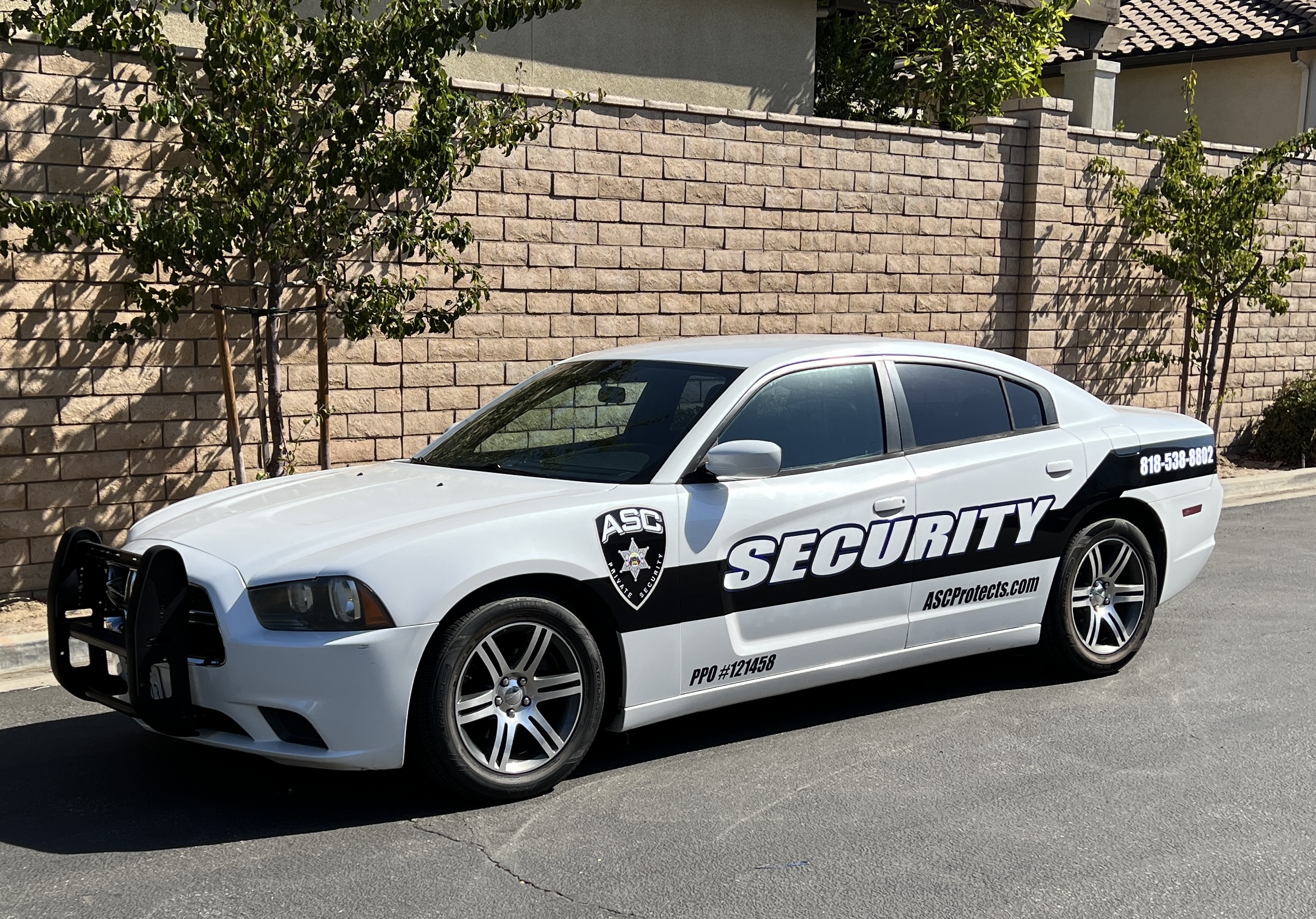 Mobile Patrol Car of ASC Private Security